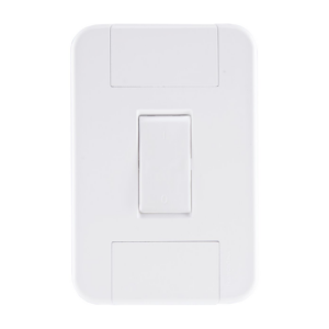 CONJUNTO 4X2 COM 1 INTERRUPTOR BIPOLAR SIMPLES 10A 250V TABLET BRANCO TRAMONTINA